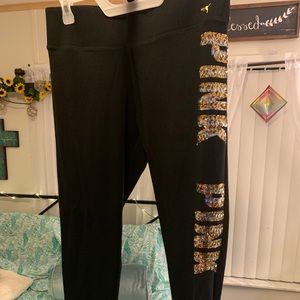 Victoria Secret Pink sequin legging